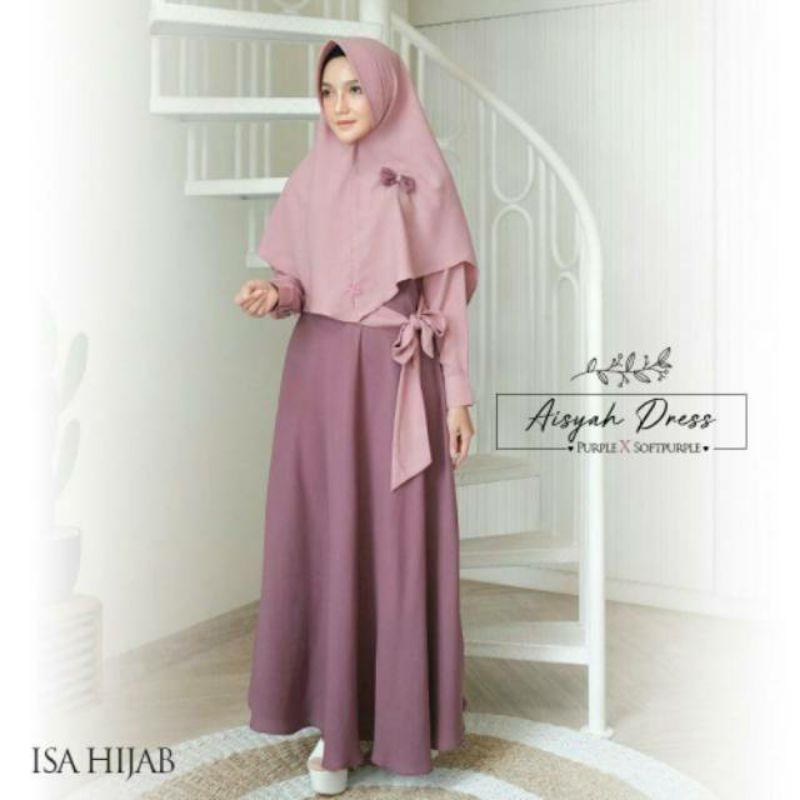 Aisyah Dress by Isa Hijab dress only size L