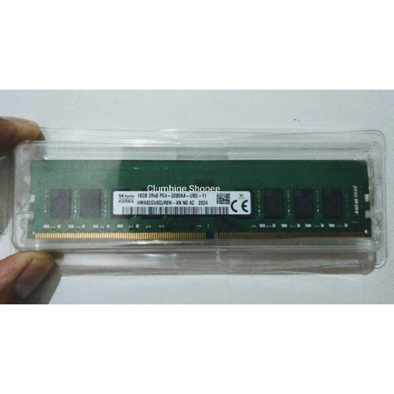 RAM PC SK Hynix 16GB DDR4 3200 PC4-3200AA Memory Komputer 3200mhz