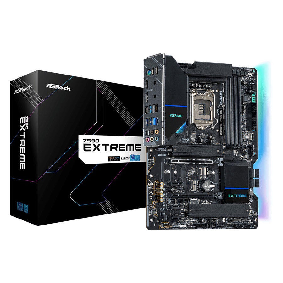 ASROCK Z590 Extreme Intel Z590 LGA 1200 ATX Motherboard