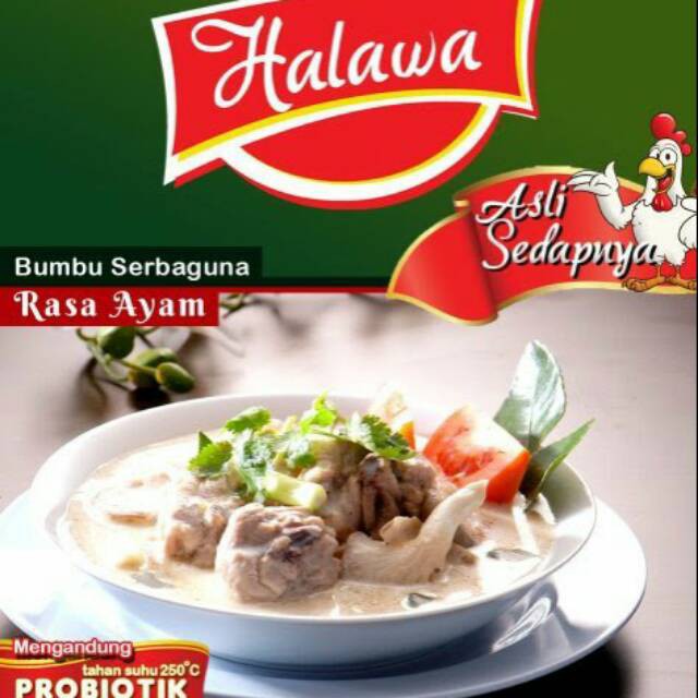 

HALAWA BUMBU DAPUR KALDU ALAMI AYAM NON MSG