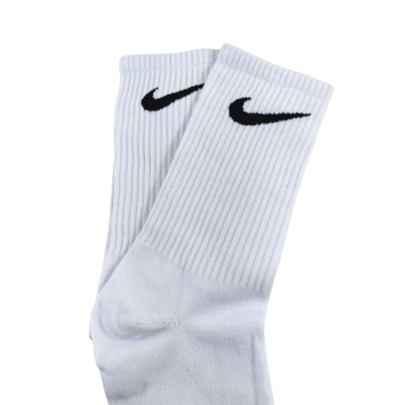 Kaos Kaki Sport | Kaos Kaki Oldschool Skate | Andalusia Socks-Nike Putih