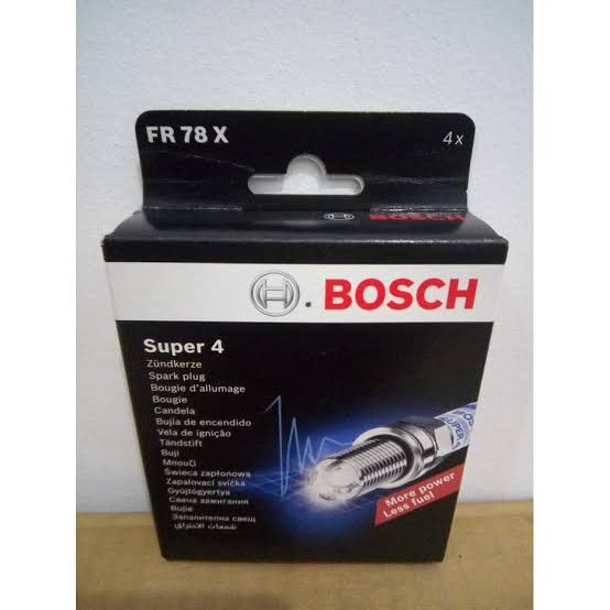 Busi Bosch Super 4 Original CRV VIOS AVANZA TARUNA BRIO JAZZ MOBILIO