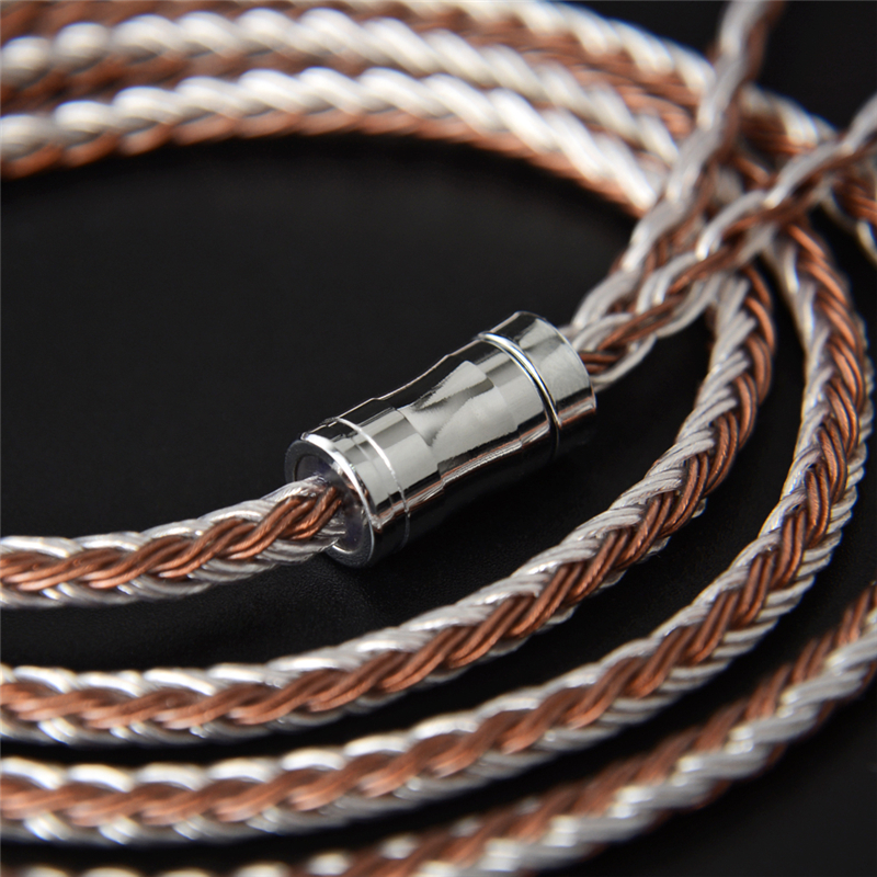 NICEHCK C16-5 16 Core Copper Silver Mixed Cable  3.5/2.5/4.4mm Plug MMCX/2Pin/QDC/NX7 Pin For BL-03 TRNCCAKZZSX TFZ QDC NX7 PRO