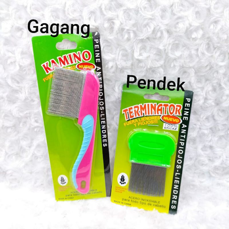 SISIR KUTU LOGAM - SISIR KETOMBE - SISIR SERIT GAGANG