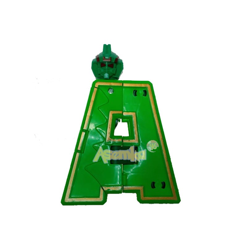 [COD] Mainan Koleksi Robot Alphabet Huruf ABCD Dinosaurus