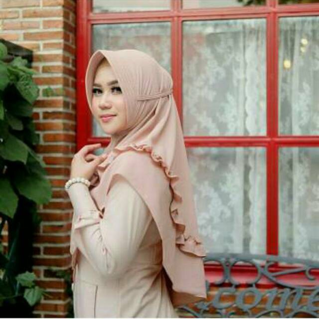 HIJAB / JILBAB INSTAN SYARI POPPY