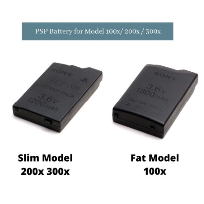 BATERAI PSP SLIM 2000 3000 ORI PABRIK