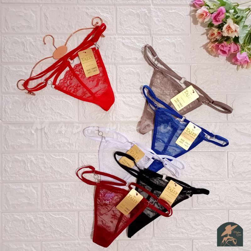 celana dalam wanita transparan sexy g string Tally 1825