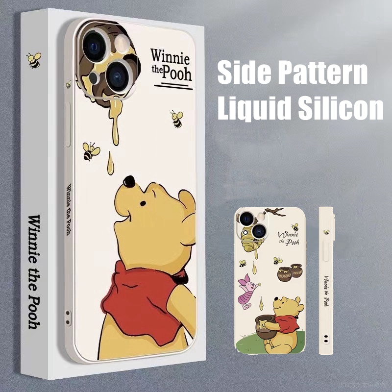 Soft Case Motif Beruang Pooh Untuk Iphone 13 12 11 Pro Max X Xs Max Xr 7 8 Plus Se2020