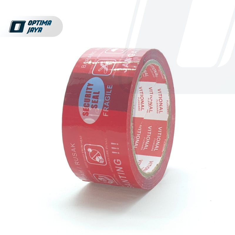 

Lakban OPP 48mm 2" Security Seal 50 Meter (Biru) / Solasi / Isolasi