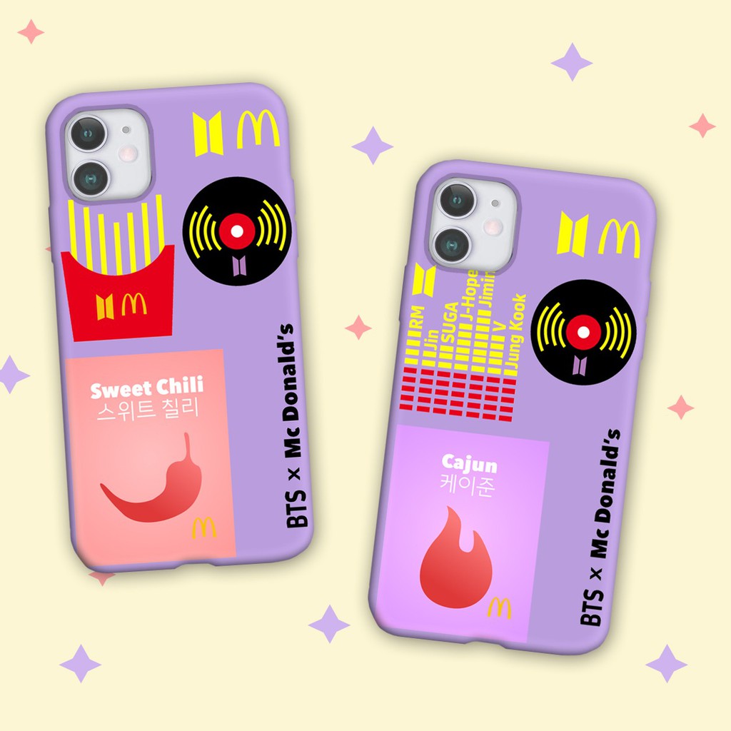 kpop mekdi hardcase iphone x samsung s21 s21 plus a32 oppo a15 a53 vivo y20 y12s redmi 9 9a huawei