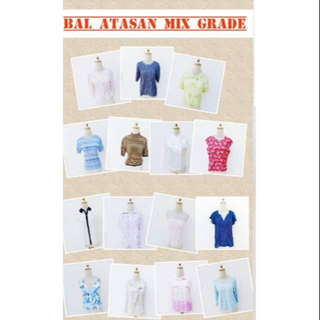 

Paket usaha atasan mix grade