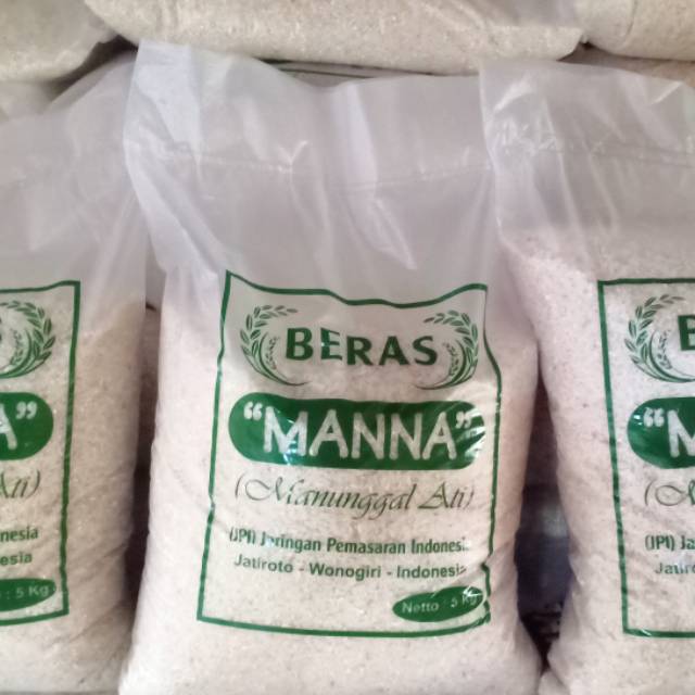 

Beras kemasan 3 kg/5kg