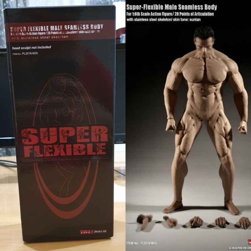 Phicen TBleague M35 1/6 scale for Kitbash muscular Action Figure