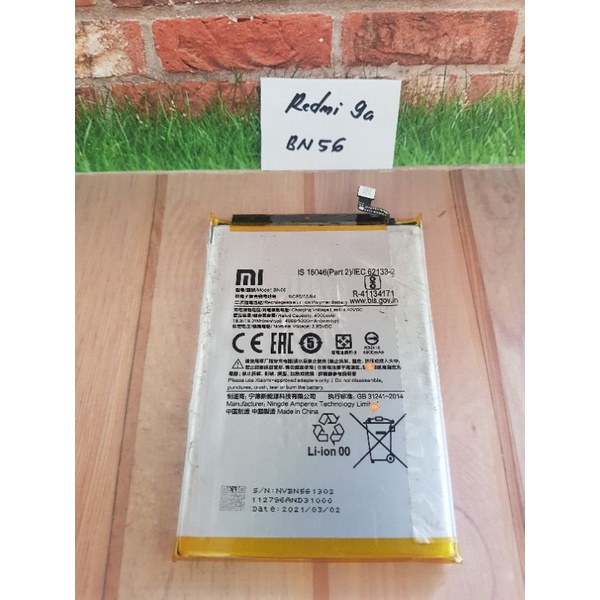 baterai batre batu Hp Xiaomi Xiomi redmi 9a sparepart Ori copotan