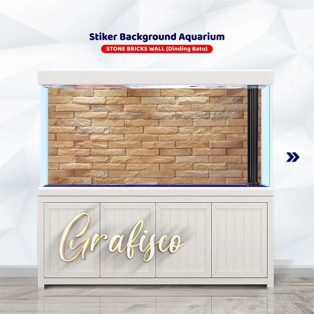 Background Aquarium, Stiker Aquarium , Wallpaper Aquarium, Aquascape, Stiker Aquarium Belakang