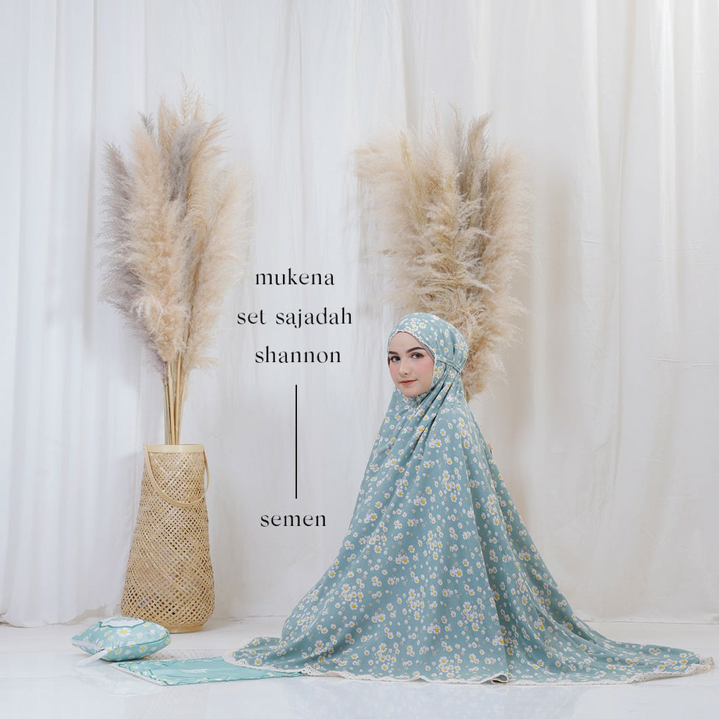 PUSAT GROSIR BELI COD MUKENA + SAJADAH DEWASA KATUN RAYON ALICE | BALI DAISY REGINA SHANNON TERMURAH