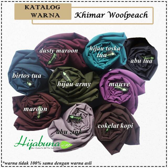 Khimar Hijabuna Softped SELUTUT 115/130