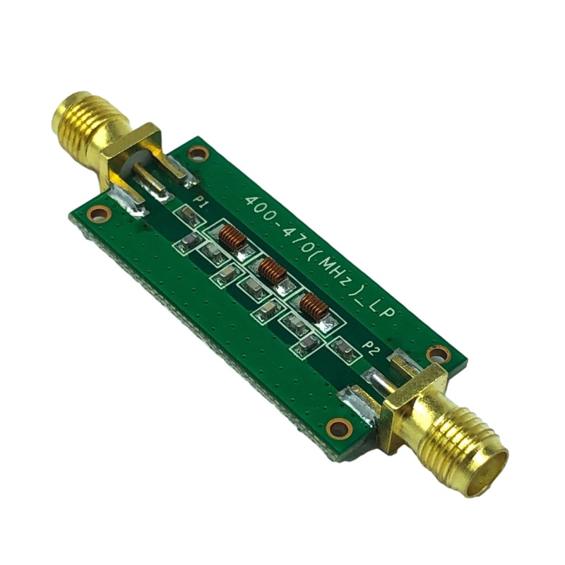 Btsg Tahan Lama Anti Cacat Lpf Tahan Aus Metal 433MHZ Low Pass Filter Sekitar 50dbc Kemampuan Penindasan Harmonis1