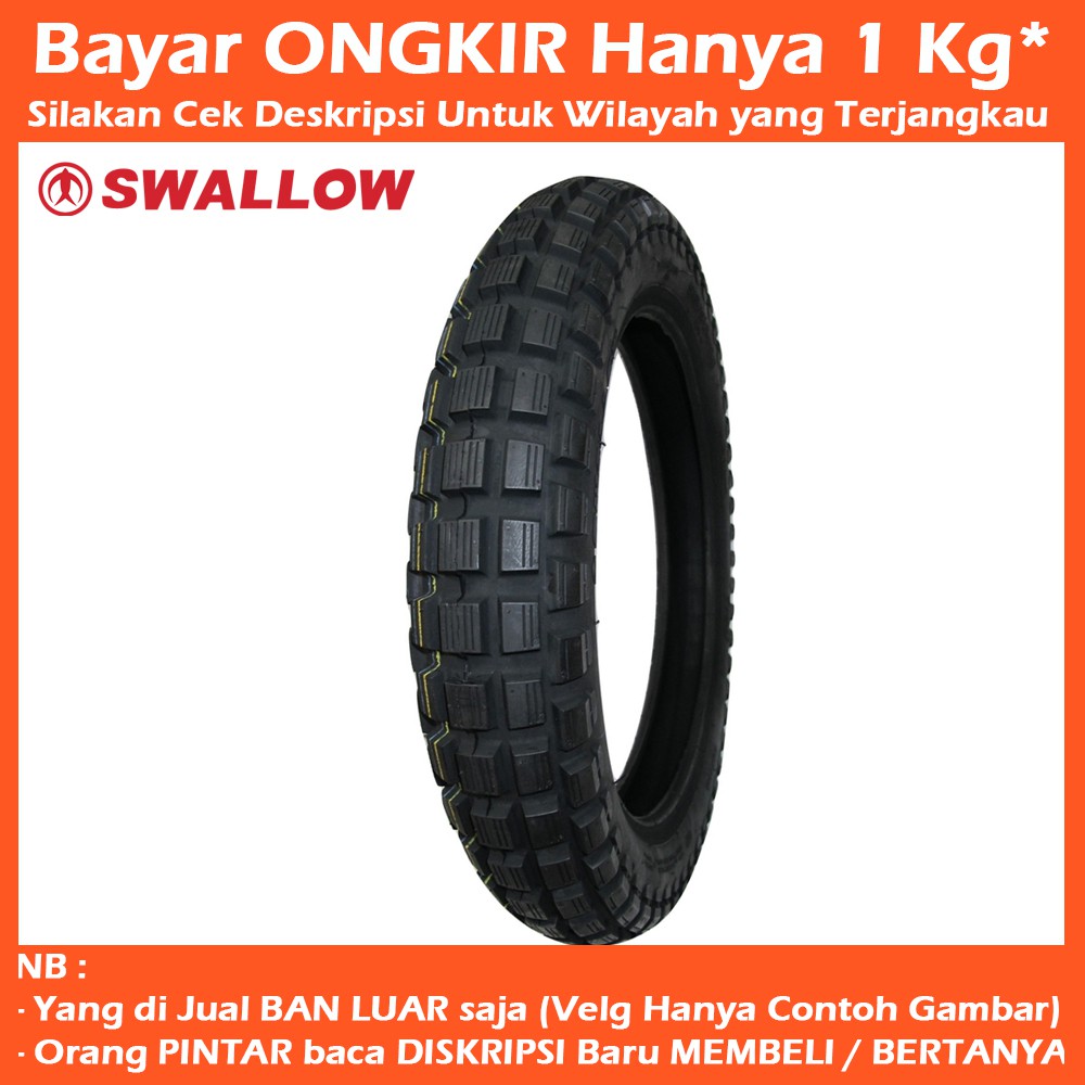 Swallow Trail S 209 350 16 Ban Motor Trail Tubetype Tidak Tubeless