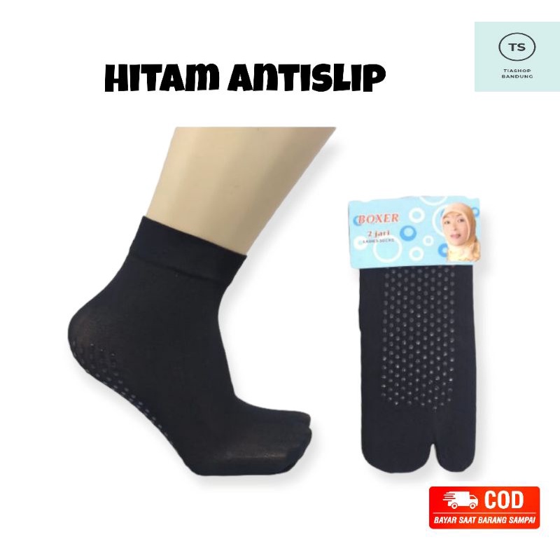 Kaos Kaki Stocking Jempol Boxer Antislip Pendek || Kaos Kaki Wanita || Kaos Kaki Jempol Muslimah