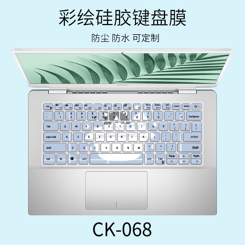 Film Pelindung Keyboard Motif Kartun Bunga Untuk Dell Vostro 14 3400 3405 3401 Inspiron 13 5390 5391 14 5490 5493 Inspiron 13 7000 139