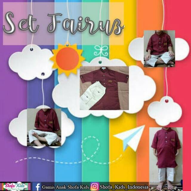 Setelan Koko Fairus Shofa Kids