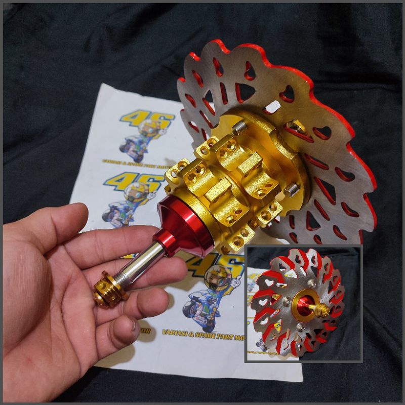 PAKET TROMOL TRUSTY BELIMBING + PIRINGAN STANDAR METIC + AS RODA + TUTUP GEARBOX