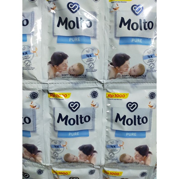 Molto pure softener konsentrat (18 ml x 6 sachet)