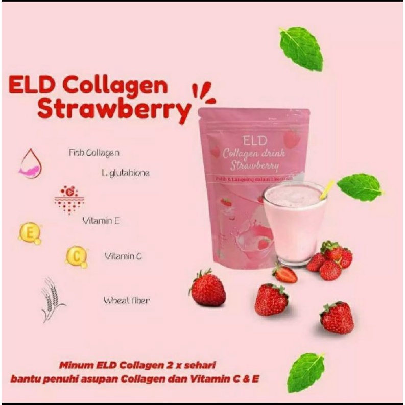 ELD COLLAGEN DRINK STRAWBERRY