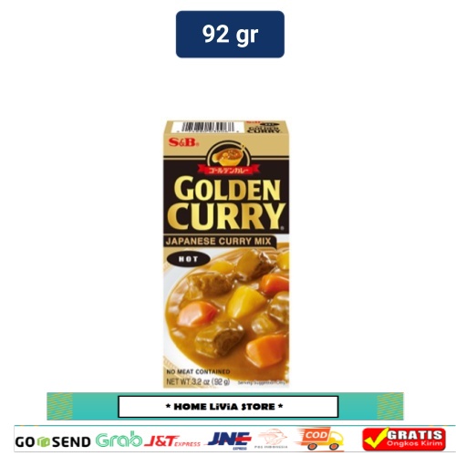 

S&B Golden Curry Japanese Curry Mix Hot 92 gr
