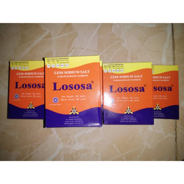 

Lososa garam rendah natrium