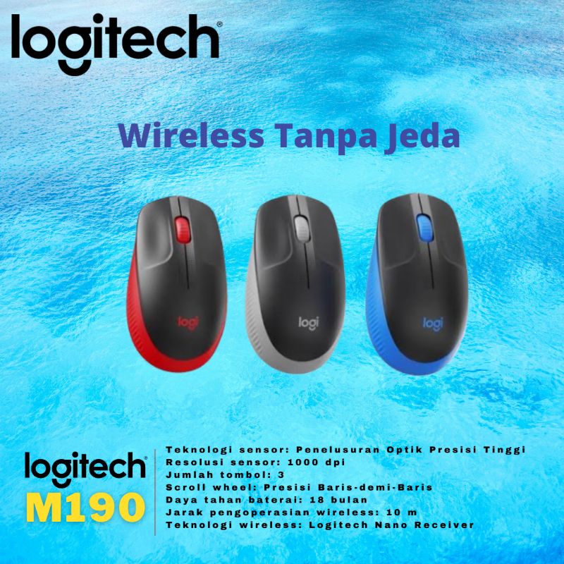 Logitech M190 Mouse Wireless M190