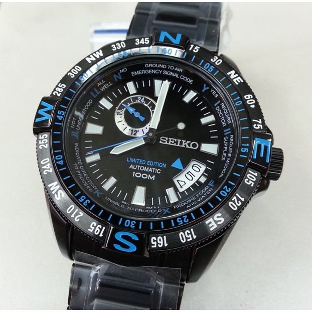 Seiko Superior SSA115K1 Black Limited Edition - Jam Tangan Pria SSA115