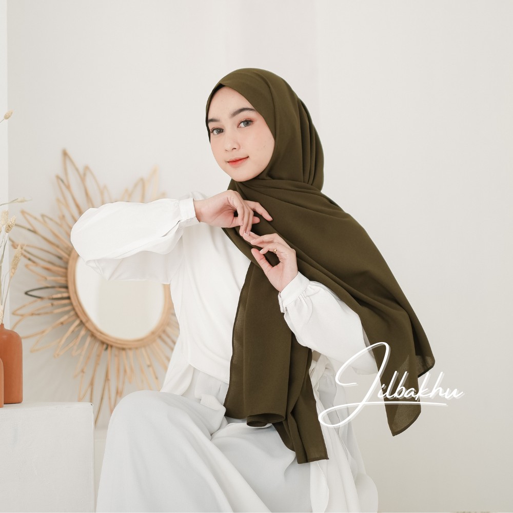 Jilbab pashmina Tali diamon lebih panjang 175x75