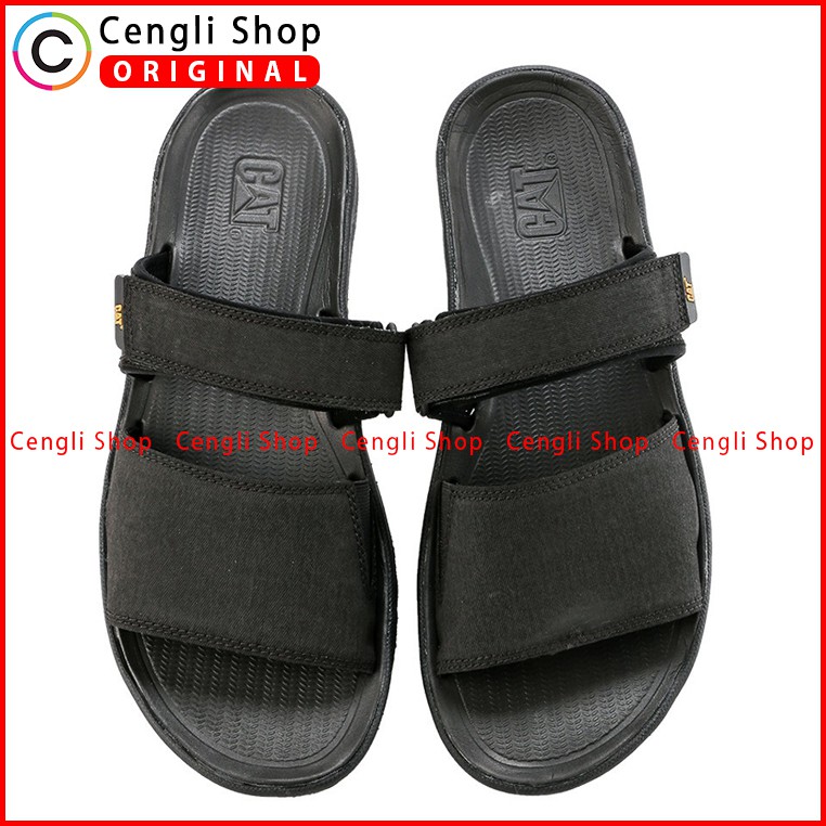 SANDAL CATERPILLAR PRIA ORIGINAL CASUAL SLIDE ORI ASLI BRANDED EMPUK