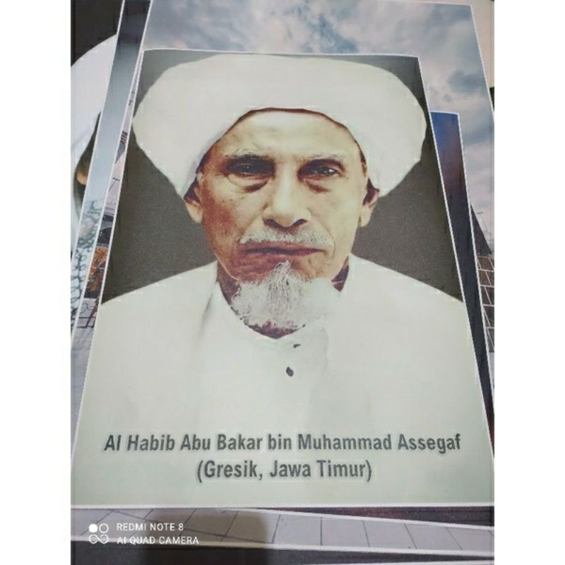 poster 32*47cm habib Abu Bakar Gresik artpaper 310gram