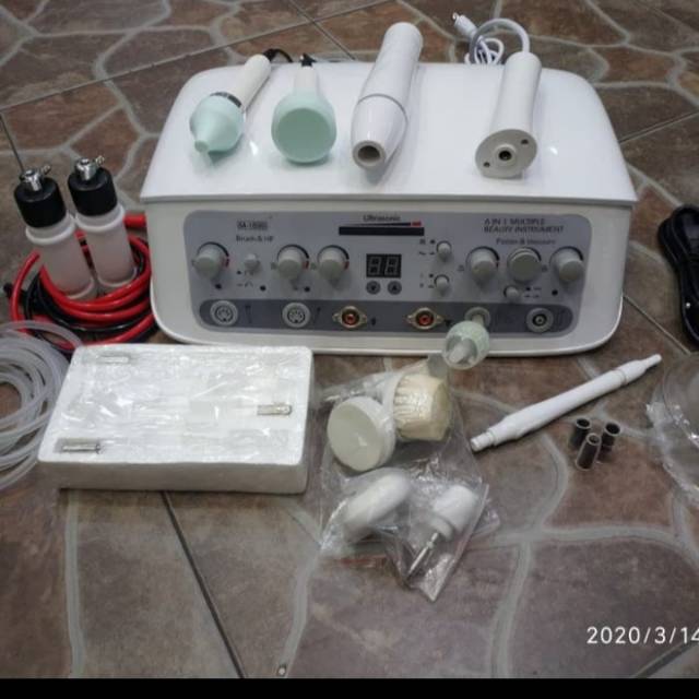 RD-M1899 6 in 1 ultrasonic vacum brush spray breast HF