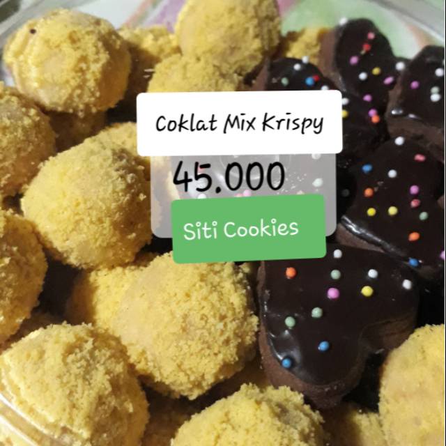 

Kue kering Coklat mix Krispy