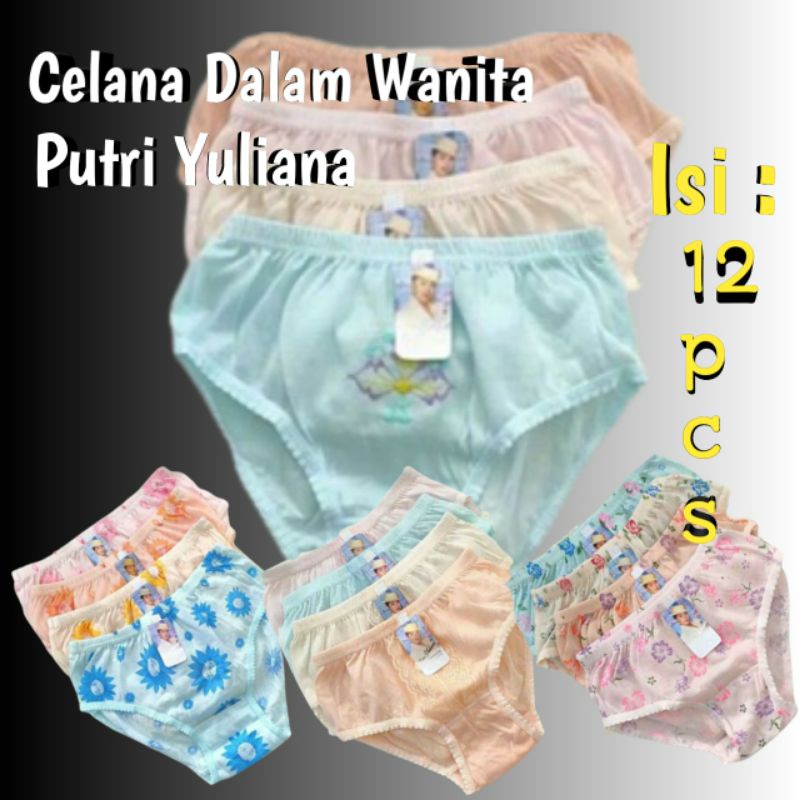 [MOTIF RANDOM]CELANA DALAM WANITA/CD PERLUSIN/CD YULIA SABLON