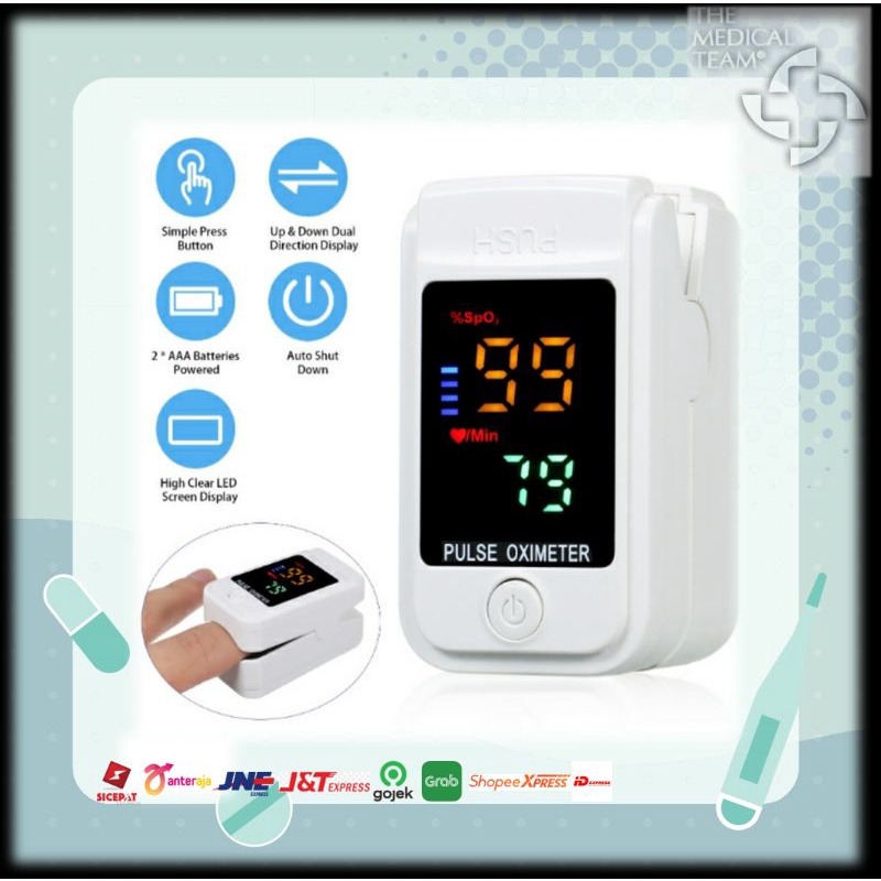 LK-89 Fingertip Oximeter | Alat Ukur Kadar Oksigen Sp02 LK89