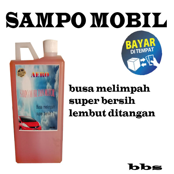 shampoo mobil dan motor kualitas premium isi 1 liter