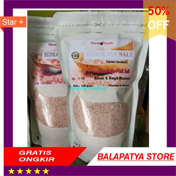 

HOT PROMO !!! Garam Himalaya Salt Original Isi 500 gram