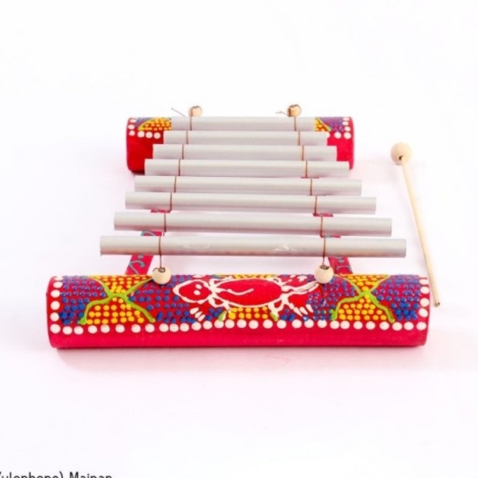 Mainan Anak Tradisional Kayu Kulintang ( Xylophone)