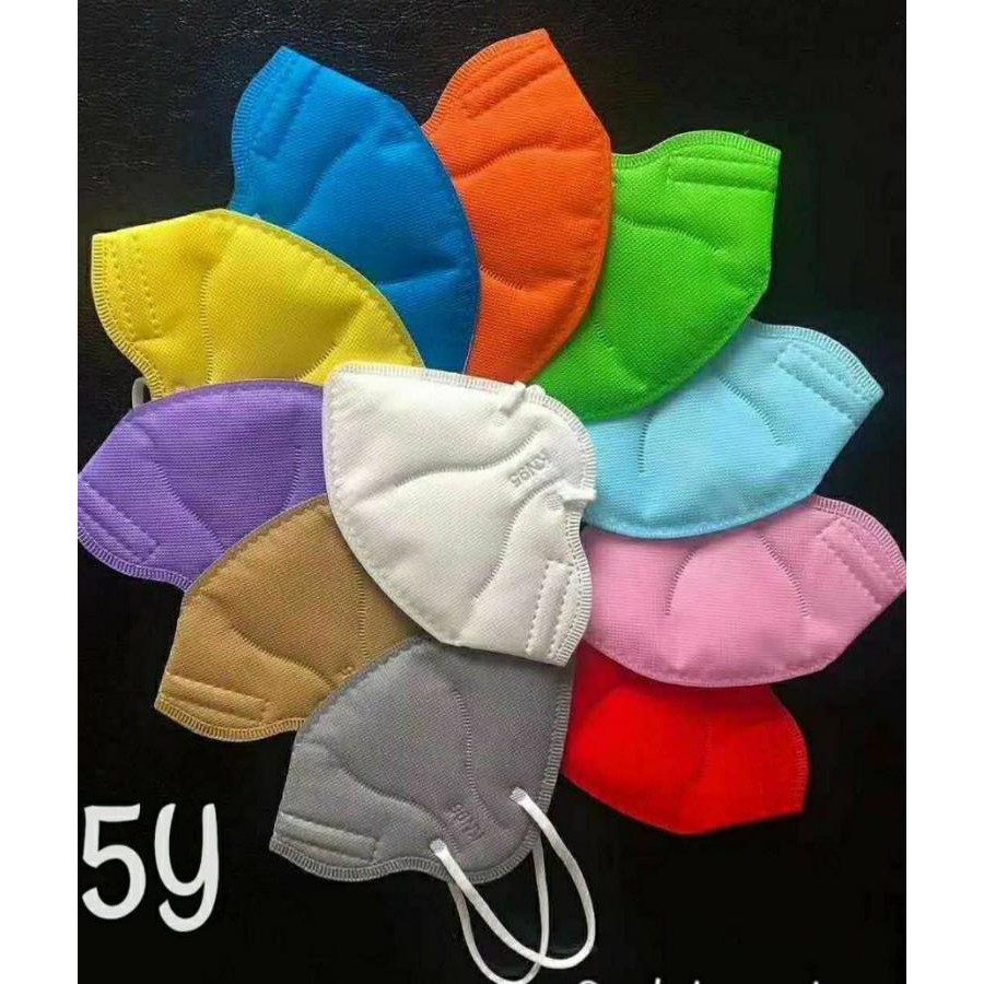 Masker KN95 Warna Warni Masker KN95 KSL Anti Virus Top ( SATUAN ) / KN95 Full Color / KN95