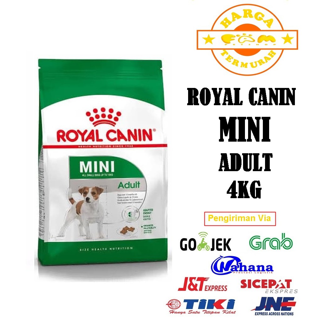 Royal Canin Mini adult 4Kg - Makanan Anjing (Dog Food)