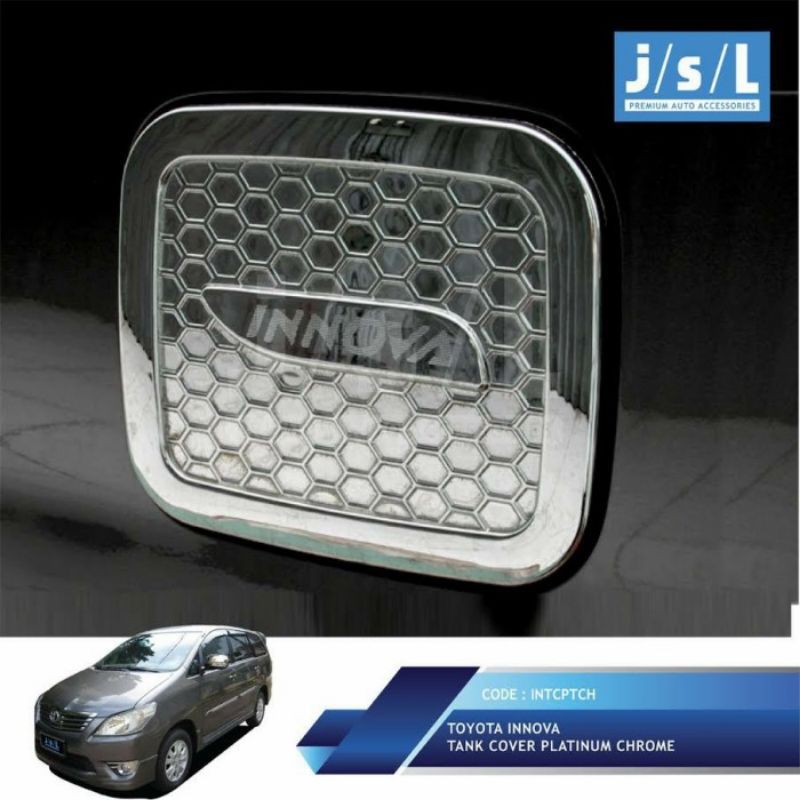 tank cover innova platinum chrome jsl