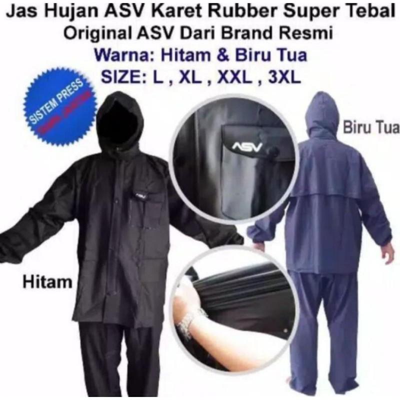 jas hujan asv