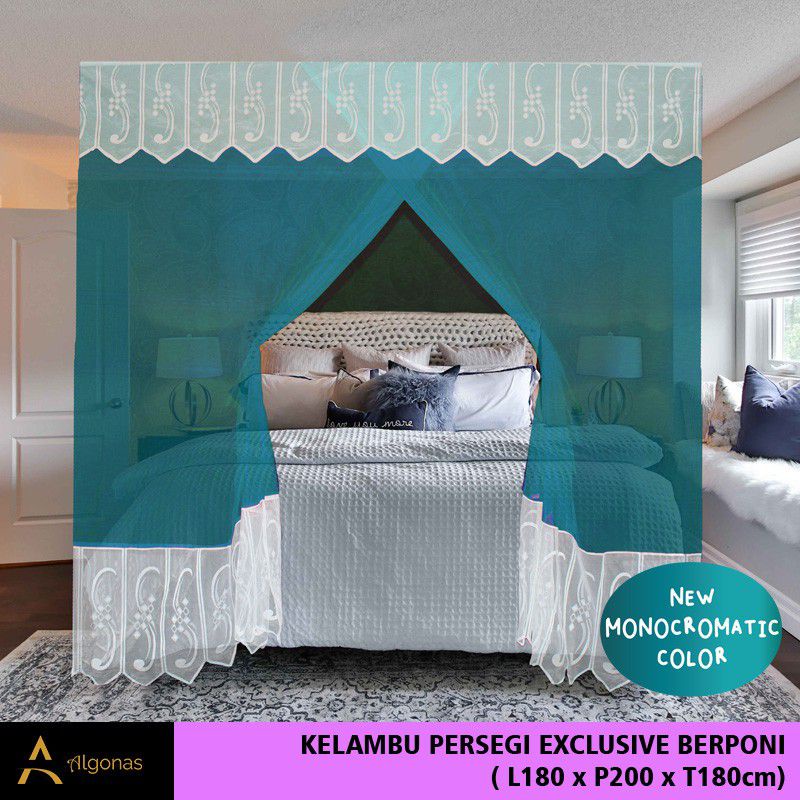 Kelambu Tidur / Kelambu persegi / Kelambu Kasur / Kelambu Nyamuk / Kelambu Gantung