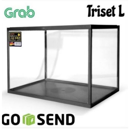 Aquarium Tri set Nikita L / aquarium ikan / aquarium nikita L